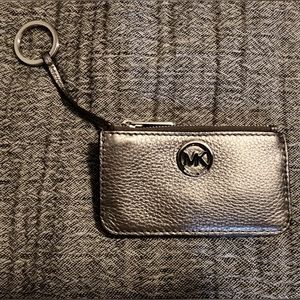 Michael Kors small coin purse (Silver)